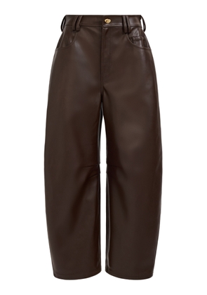 Aje Harper Mid-Rise Barrel-Leg Pants - Moda Operandi