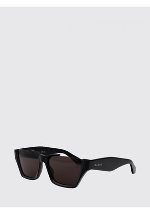 ALAÏA Sunglasses Woman color Black