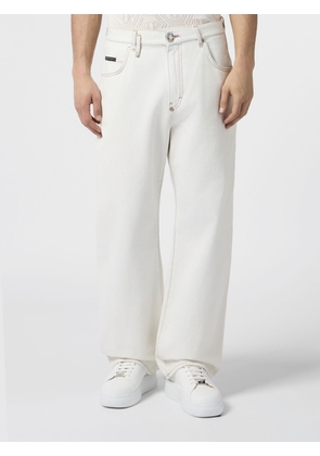 PHILIPP PLEIN Jeans Men color White