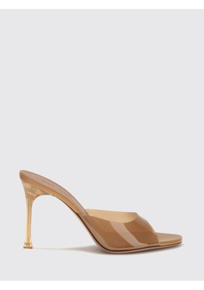 AMINA MUADDI Heeled Sandal Woman color Milk