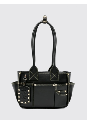 GANNI Shoulder Bag Woman color Black
