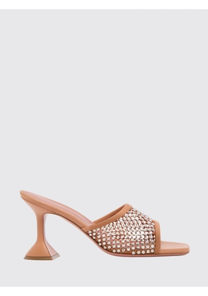 AMINA MUADDI Heeled Sandal Woman color Milk