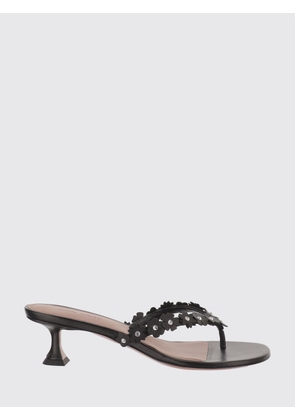 AMINA MUADDI Heeled Sandal Woman color Black