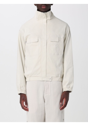 CARRER Barrau Cotton Bomber Jacket with High Neck and Concealed Closure