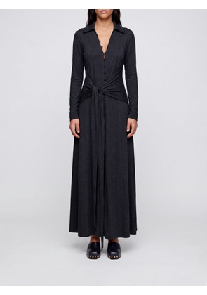 GANNI Dress Woman color Grey