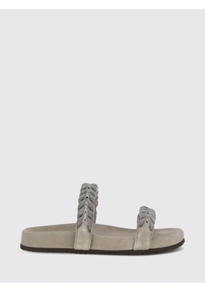 BRUNELLO CUCINELLI Heeled Sandal Woman color Ice