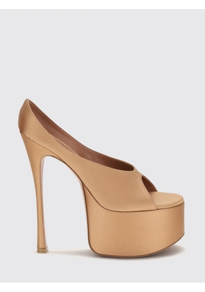 AMINA MUADDI Heeled Sandal Woman color Milk