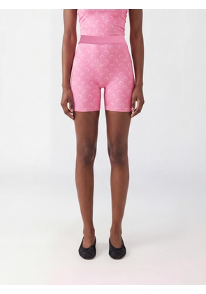 MARINE SERRE Shorts Woman color Pink