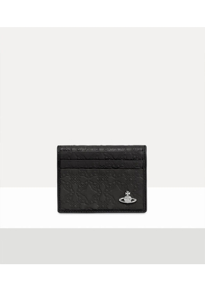 Vivienne Westwood Man. Card Holder Nappa Leather Black One Size Men
