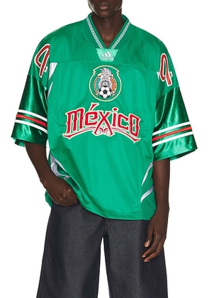 Adidas Originals Mexico 4 World Cup Jersey in Bold Green - Green. Size XL/1X (also in M).