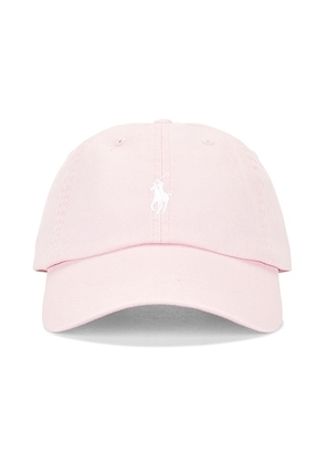 Polo Ralph Lauren Chino Sport Cap in Bath Pink - Pink. Size all.