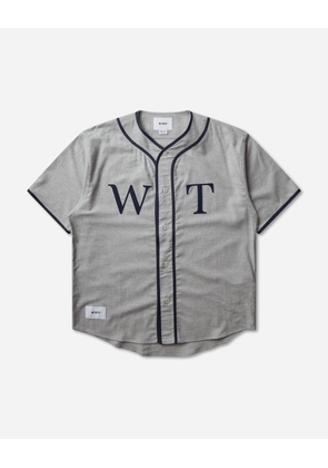 Men s League Baseball Shirt Grey