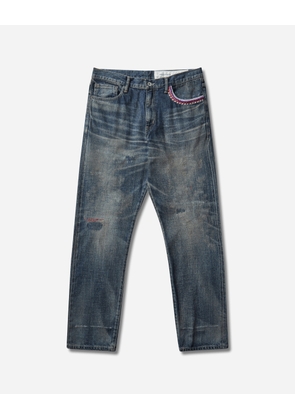 Men s Savage Denim DP Mid Pants Indigo
