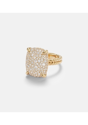 David Yurman ChatelaineÂ® 18kt gold ring with diamonds