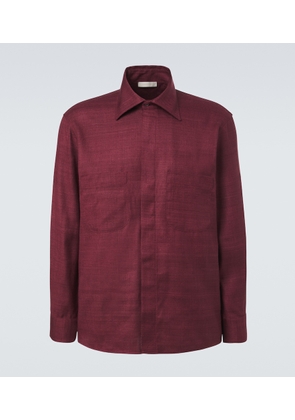 Saman Amel Regis silk shirt