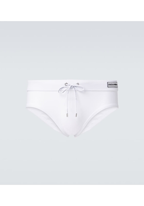 Dolce&Gabbana Logo swim briefs