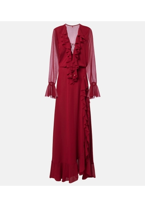 Bananhot Bellen ruffled maxi dress