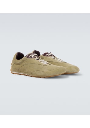 Bottega Veneta Orbit Flash suede sneakers