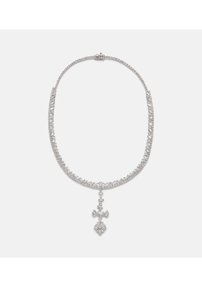 Yeprem Y-Couture 18kt white gold pendant necklace with diamonds