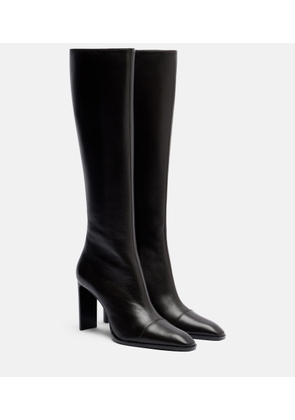 Saint Laurent Venetia leather knee-high boots