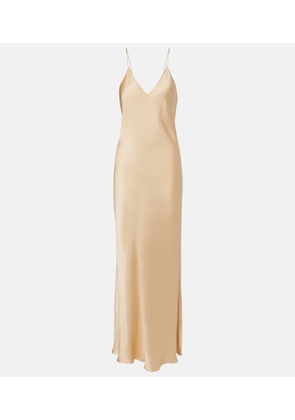 Isabel Marant Nevana satin slip dress