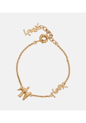 Saint Laurent Cassandre chain bracelet