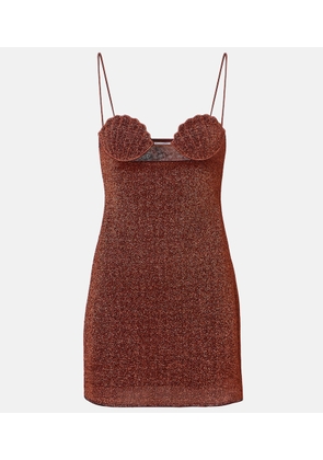 Oseree Lumiere Shell minidress