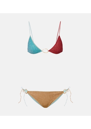 Oseree Lumiere colorblocked bikini