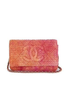 chanel Chanel Tweed Wallet On Chain in Multi - NA. Size all.