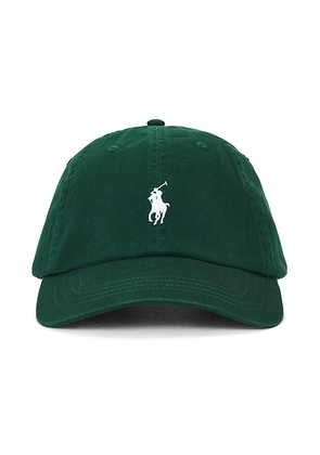 Polo Ralph Lauren Chino Sport Cap in New Forest - Green. Size all.