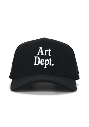 Students Golf Art Dept Snap Back Hat in Black - Black. Size all.