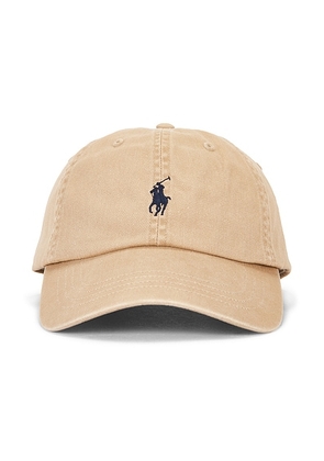 Polo Ralph Lauren Chino Sport Cap in Vintage Khaki - Brown. Size all.