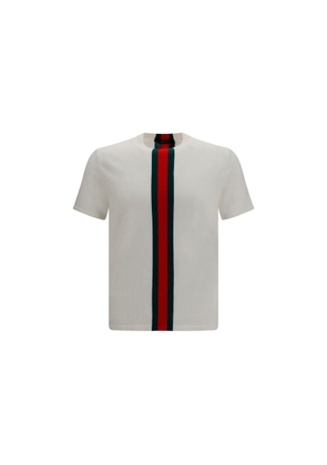 Gucci White Cotton T-Shirt - L