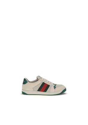 Gucci Beige Fabric Low Top Sneakers - EU43/US10