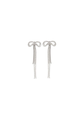 Self-Portrait Silver Brass Earrings - One Size