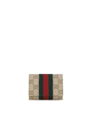 Gucci Beige Fabric Wallet
