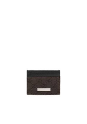 Gucci Brown Fabric Wallet