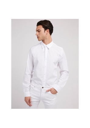 Guess Jeans White Cotton Dress Shirt - S