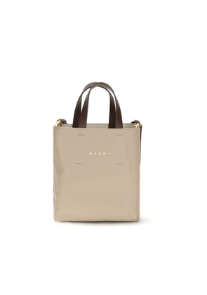 Marni Beige Calf Leather Bos Taurus Handbag