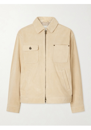 Aimé Leon Dore - Ranch Suede Jacket - Neutrals - x small,small,medium