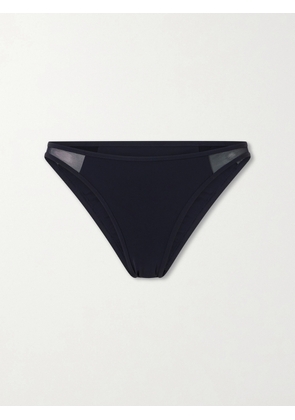 Kiki de Montparnasse - Peep Show Mesh Bikini Bottom - Black - x small,small,medium,large