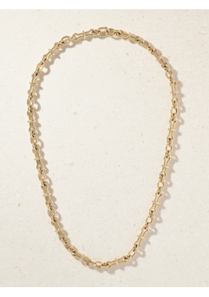 DAVID WEBB - Barbell 18-karat Gold Chain Necklace - One size