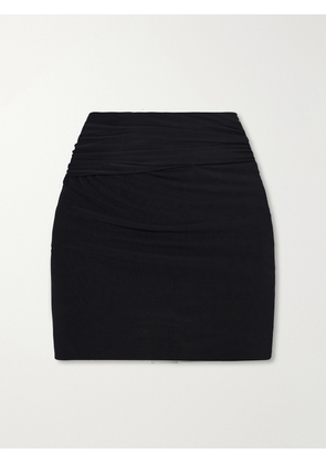 WARDROBE.NYC - Mesh Mini Skirt - Black - xx small,x small,small,medium,large,x large