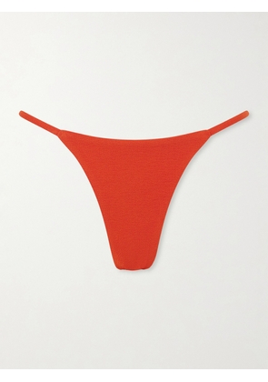 Matteau - Tres Petite Crinkled Bikini Briefs - Red - 1,2,3,4,5
