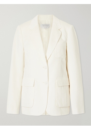 Gabriela Hearst - Louisa Cotton Ribbed Blazer - Neutrals - IT36,IT38,IT40,IT42,IT44,IT46,IT48