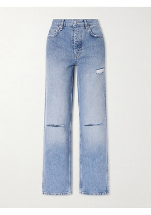 Anine Bing - Roy Straight-leg Jeans - Blue - 24,25,26,27,28,29,30,31,32