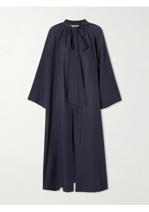 Les Vacances D’Irina - Liquid Summer Cotton-voile Kaftan - Blue - x small,small,medium,large