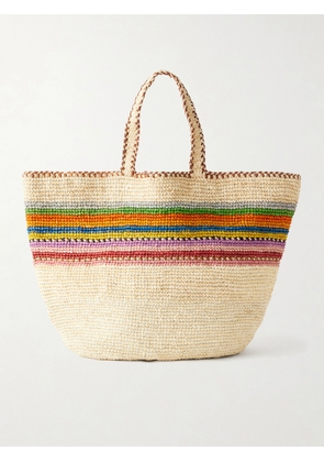 lemlem - Mira Striped Raffia Tote - Multi - One size