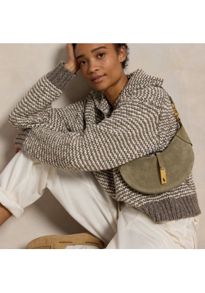 Polo ID Mini Suede Shoulder Bag