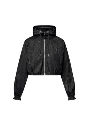 Cropped Monogram Windbreaker